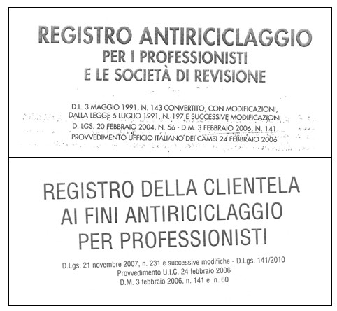 registrao antiriciclaggio professionisti