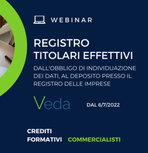 Registro titolari effettivi